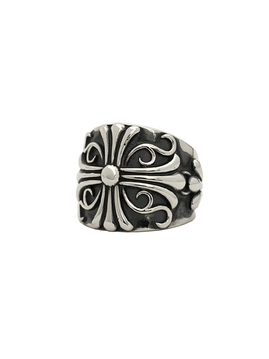 A&G【受注】FLORAL CROSS RING