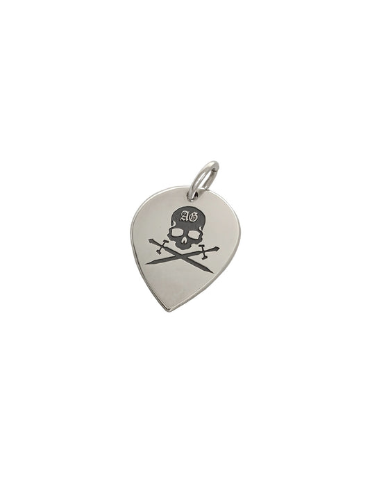 A&G【受注】PICK PENDANT/SKULL