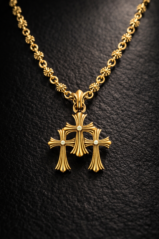 A&G【時価・受注】18k 3CROSS20 PENDANT TOP