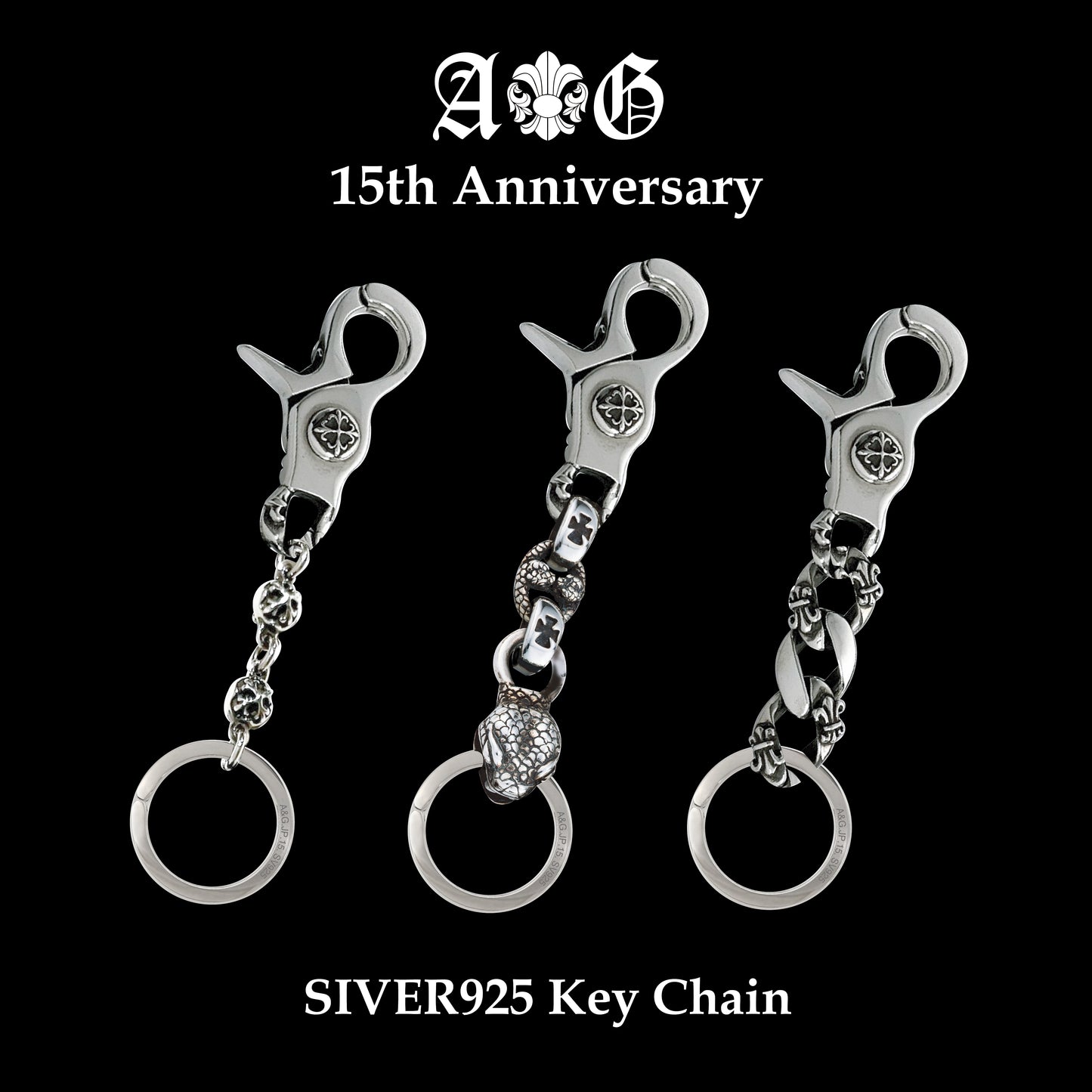 【15周年・受注】A&G15th KEY CHAIN/VIPER