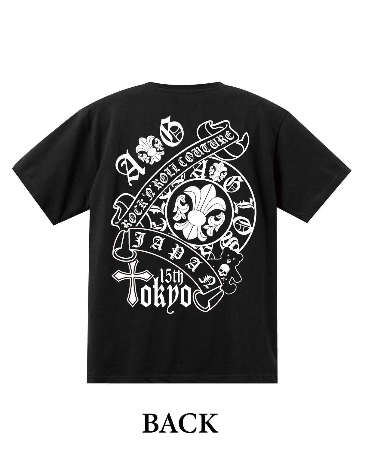 【初回受注限定予約割引20%オフ】A&GJAPAN15th ANNIV TEE/BLACK【限定50着】