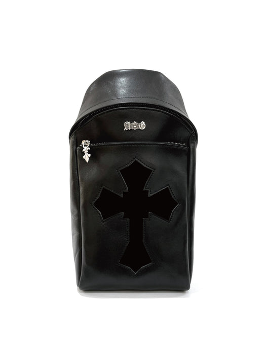 A&G【受注】Leather one shoulder bag  CROSS