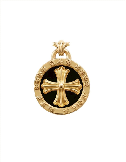 A&G【時価・受注】18k MEDAL PENDANT TOP/CROSS