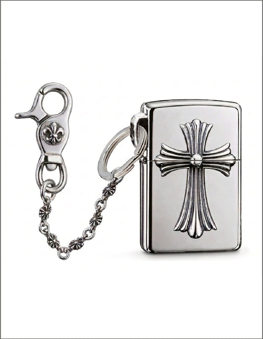 A&G【受注】SILVER925 ZIPPO CROSS45