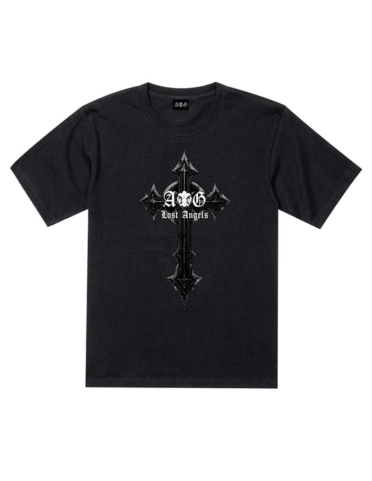 GOTHIC-CROSS/TEE/BLACK【3営業日発送】