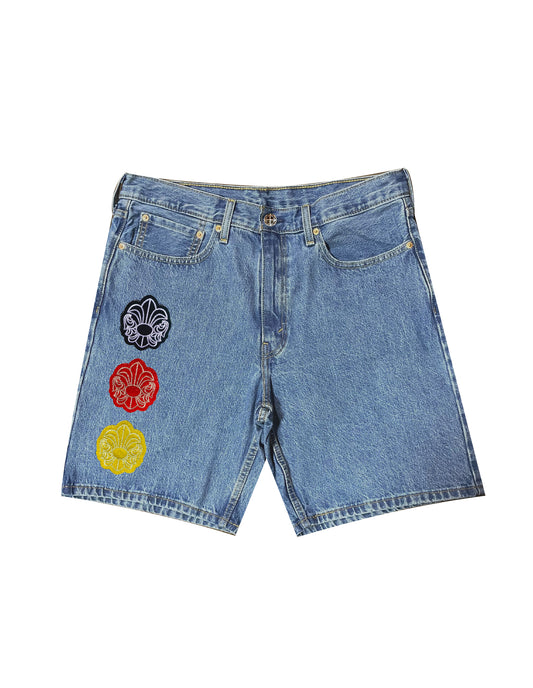 DENIM SHORTS CUSTOM【3営業日発送】