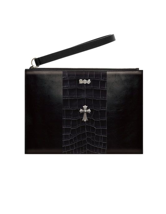 A&G【受注】CROCODILE&COW CLUTCH BAG+FDL45orCROSS45