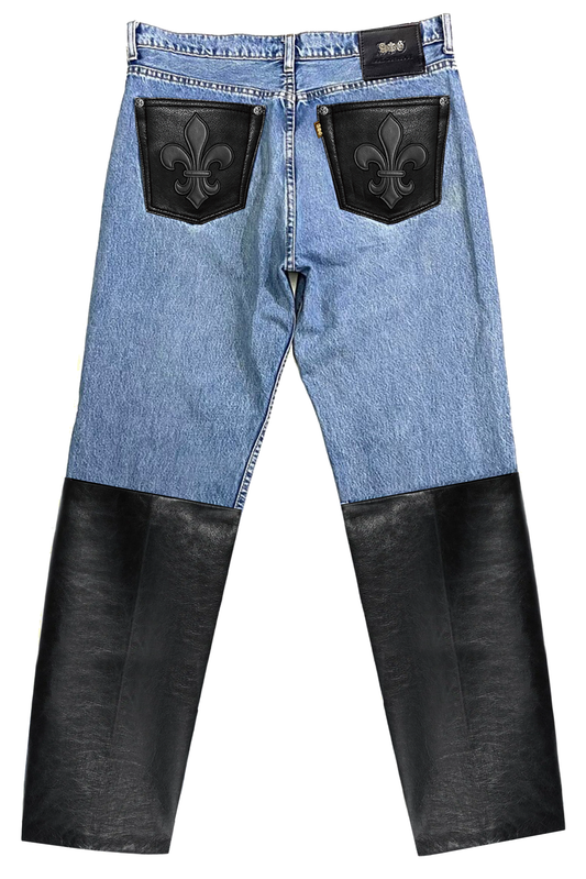 A&G【受注】DENIM HALF LEATHER CUSTOM