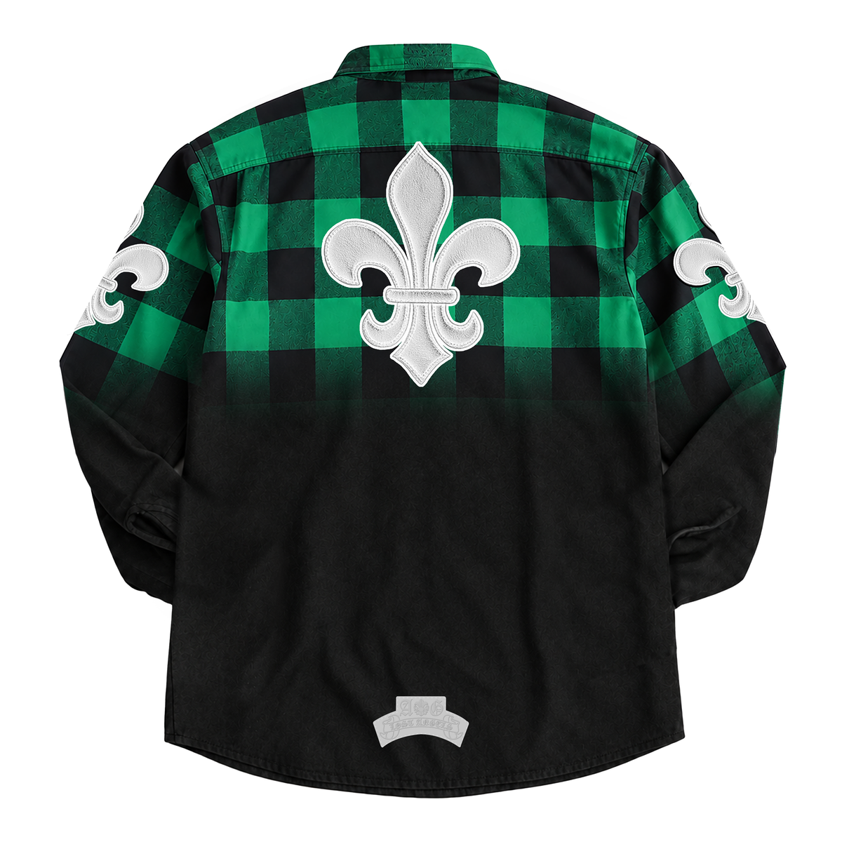 A&G【受注・限定】 HALF BLACK FLANNEL SHIRT FDL/BLACK&GREEN