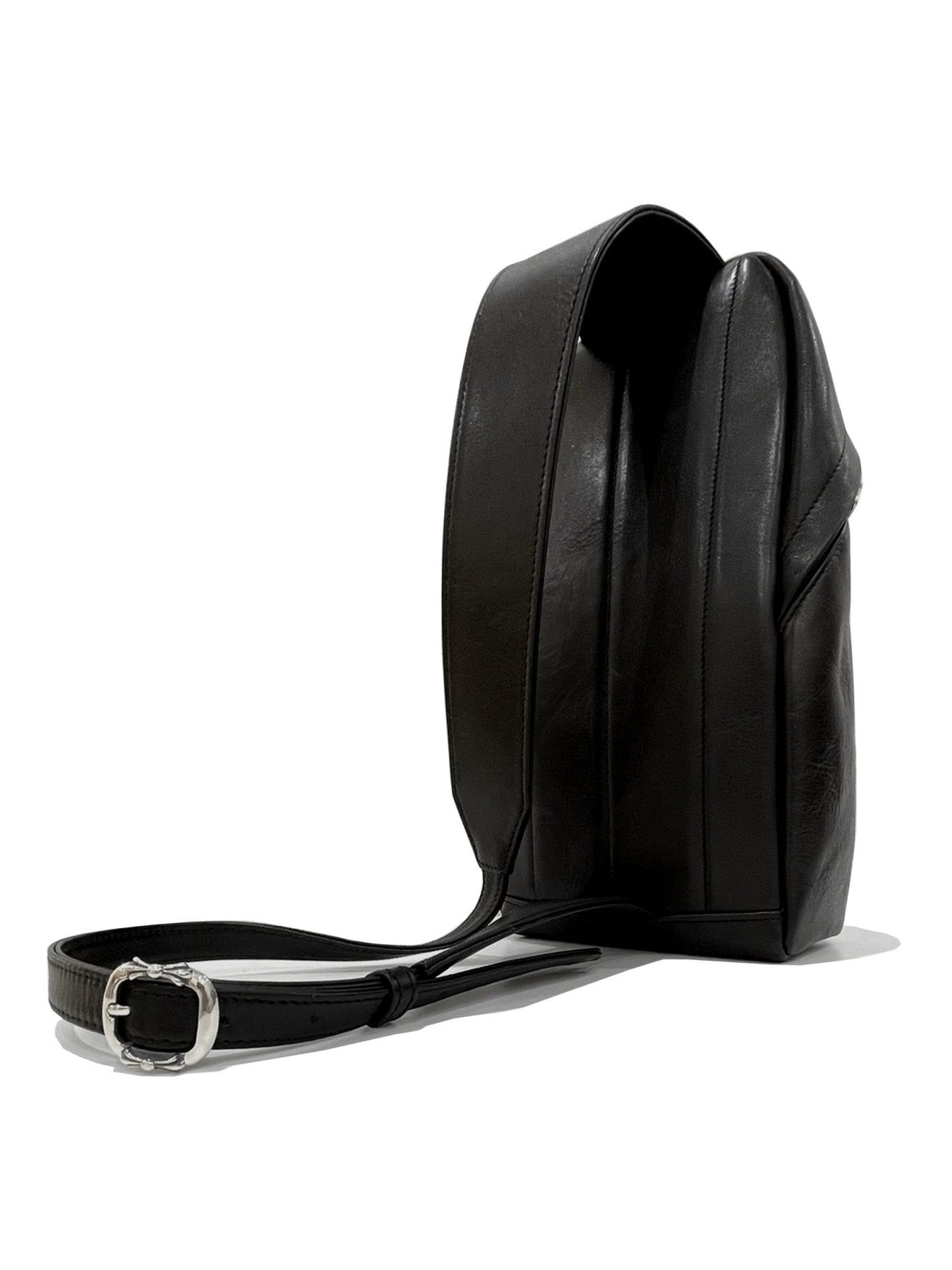 A&G【受注】Leather one shoulder bag onSILVER CROSS