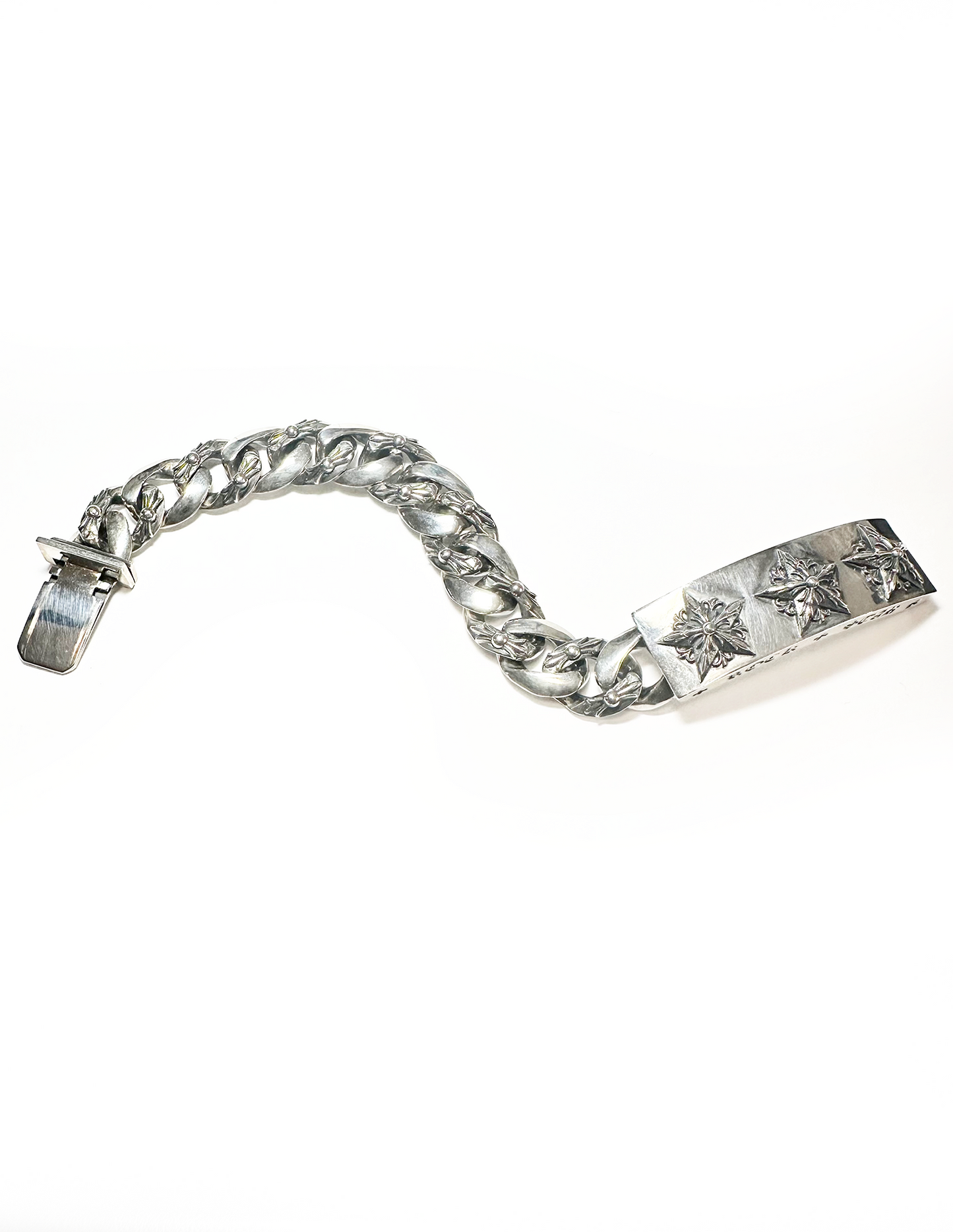 A&G 3STAR ID BRACELET【3営業日発送】