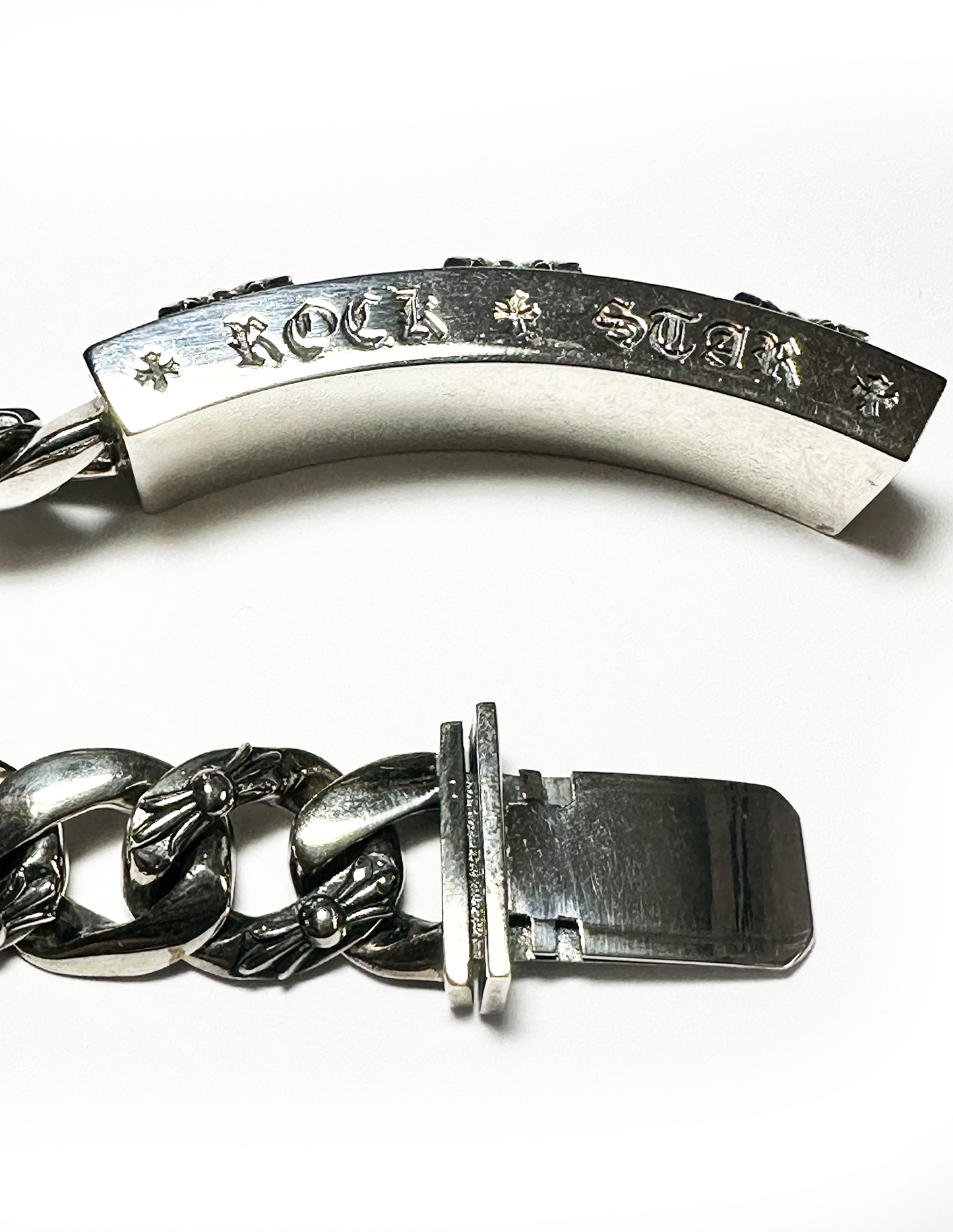 A&G 3STAR ID BRACELET【3営業日発送】