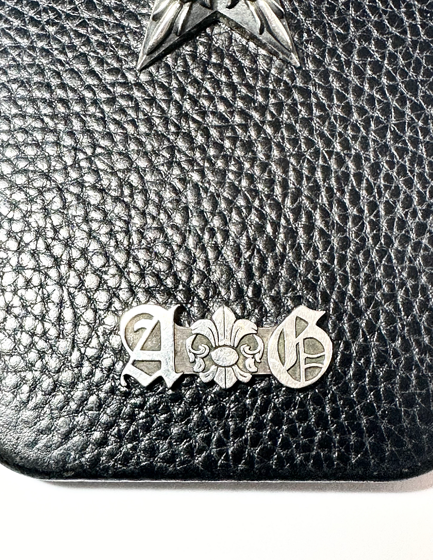 A&G STAR LEATHER IPHONE CASE【10営業日発送】