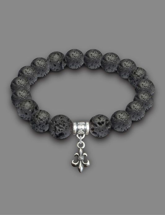 A&G【受注】STONE+SILVER925 BRACELET/FDL