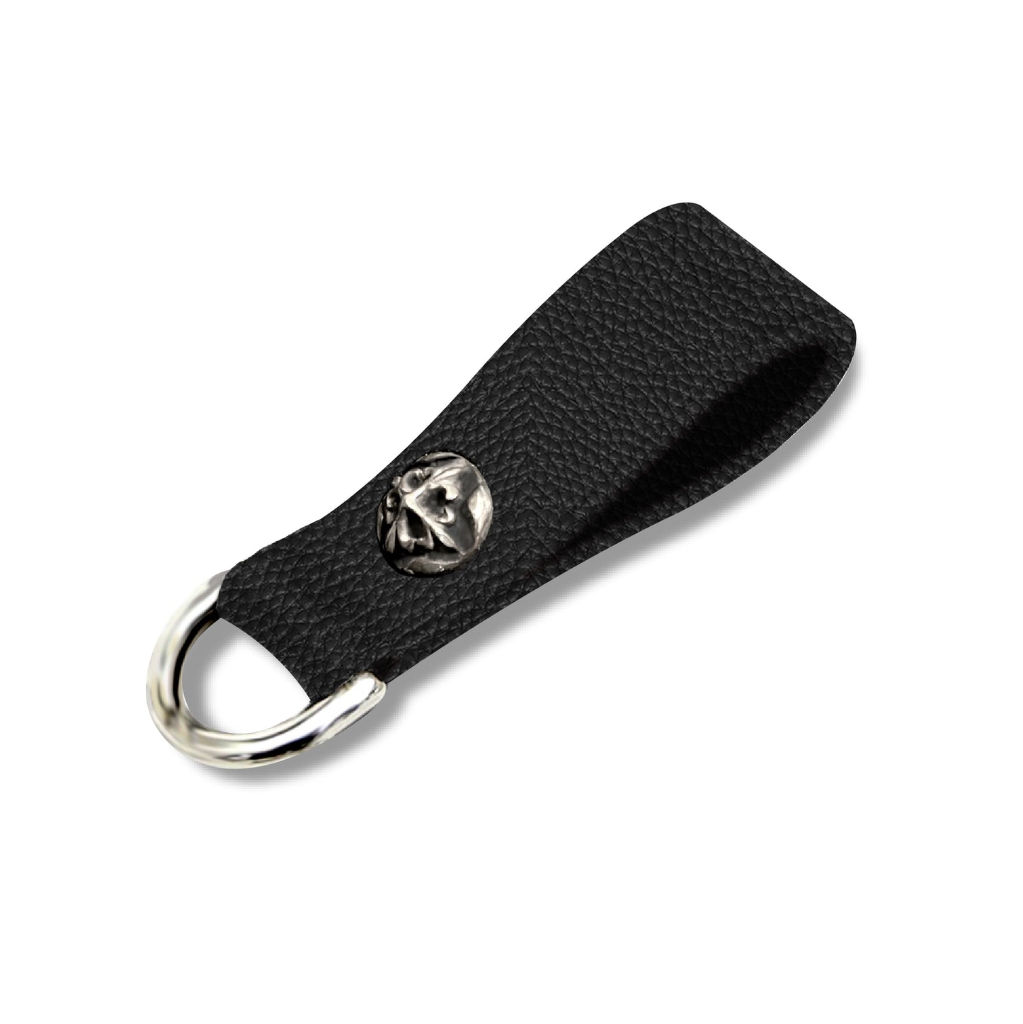 COLOR LEATHER KEY RING