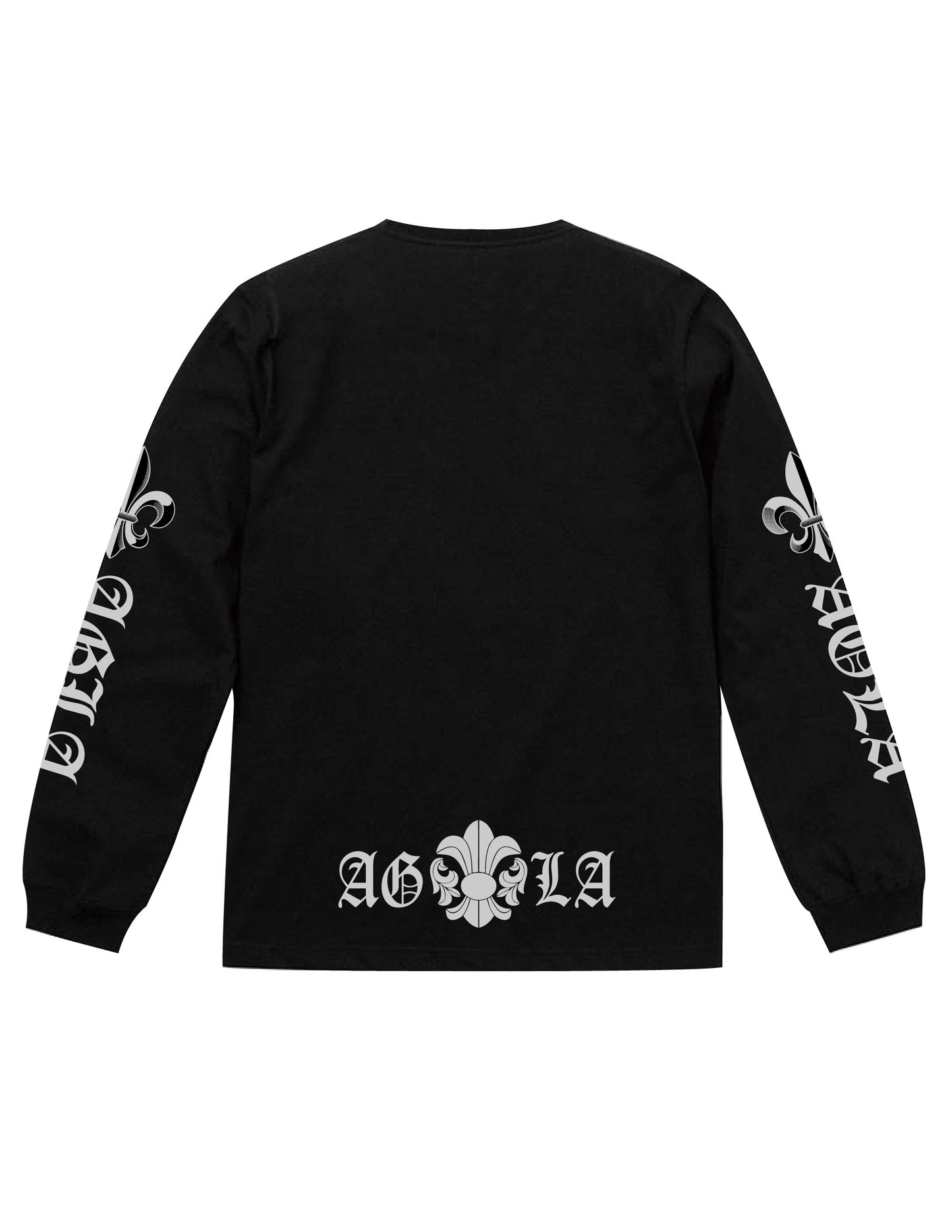 A&G FDL SILVER LONG SLEEVE TEE【3営業日発送】
