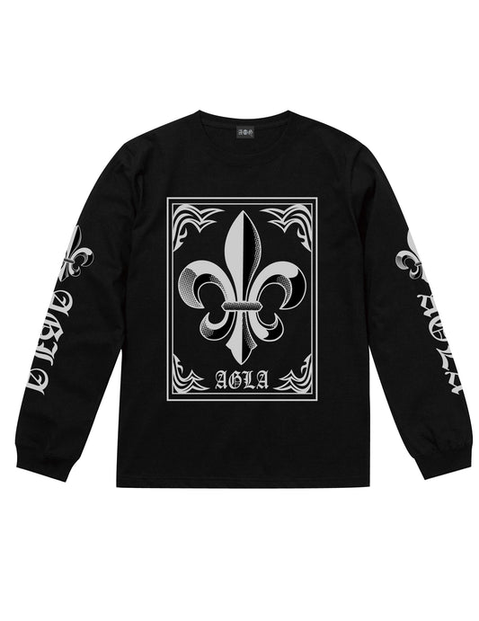 A&G FDL SILVER LONG SLEEVE TEE【3営業日発送】