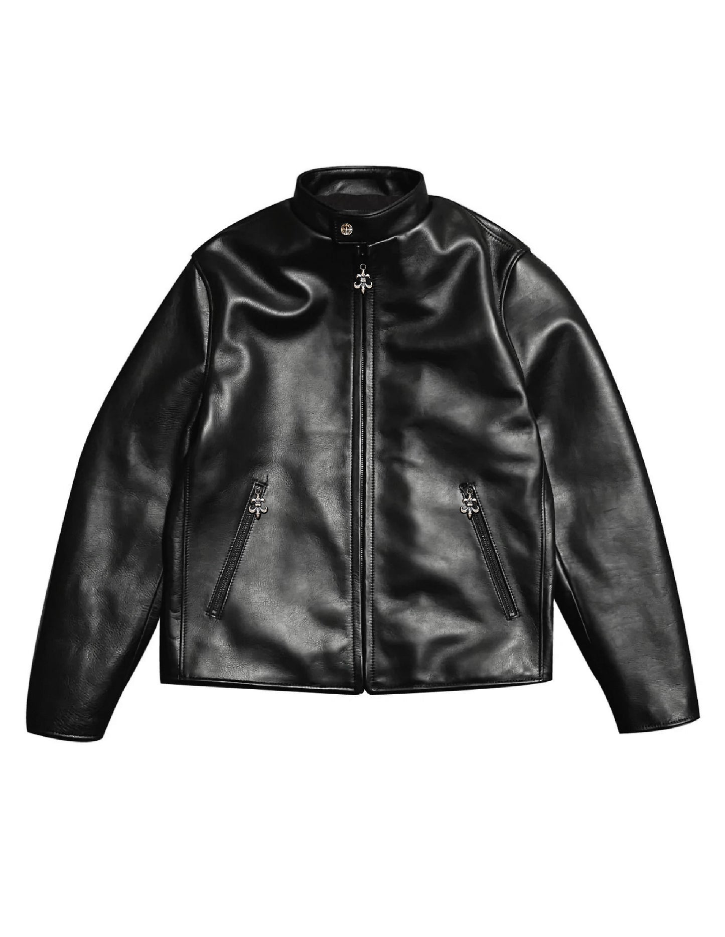 A&G【受注】 LEATHER SINGLE BIKER JACKET