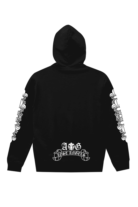 A&G【受注】15oz A&G SILVER925ZIP UP Hoodie(WH)