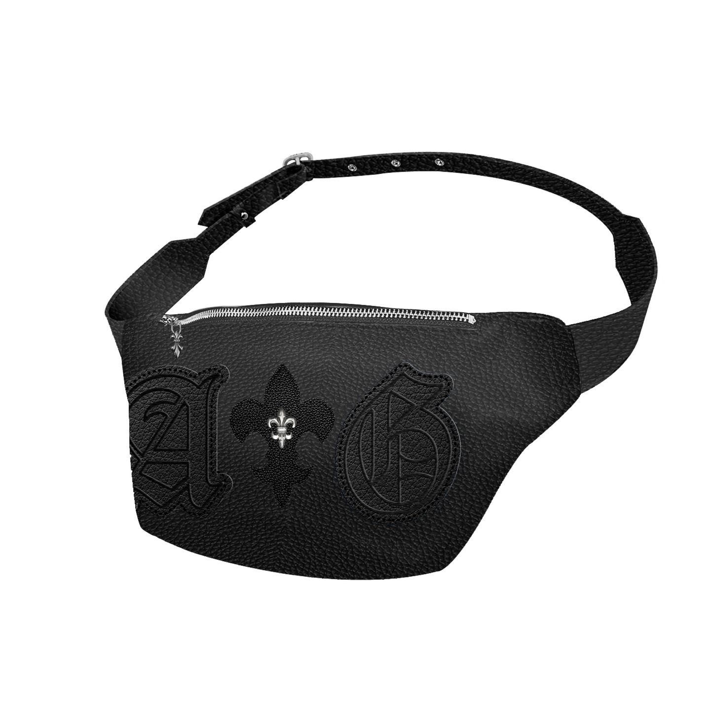 A&G【受注】Leather Belt BAG BLACK