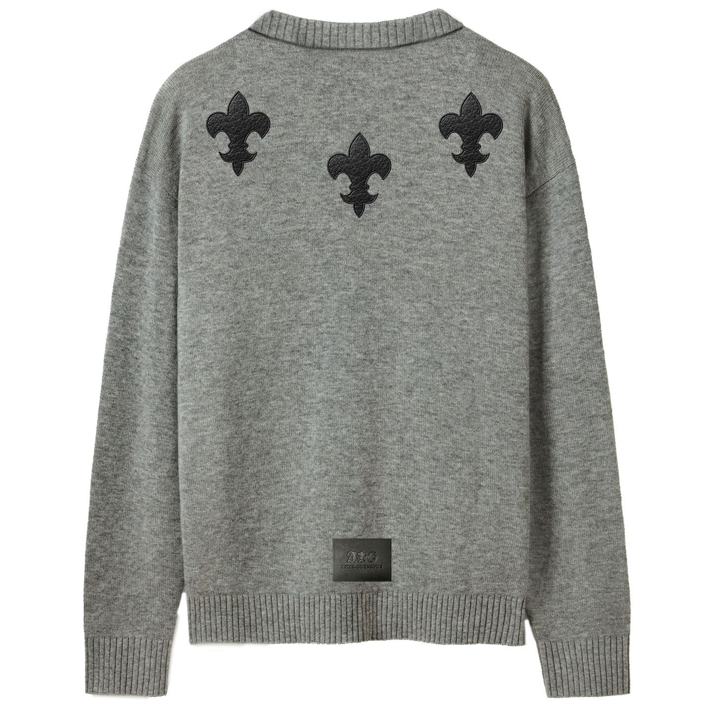 A&G【受注】CASHMERE&WOOL CREW NECK SWEATER FDL GRAY(LIMITED)