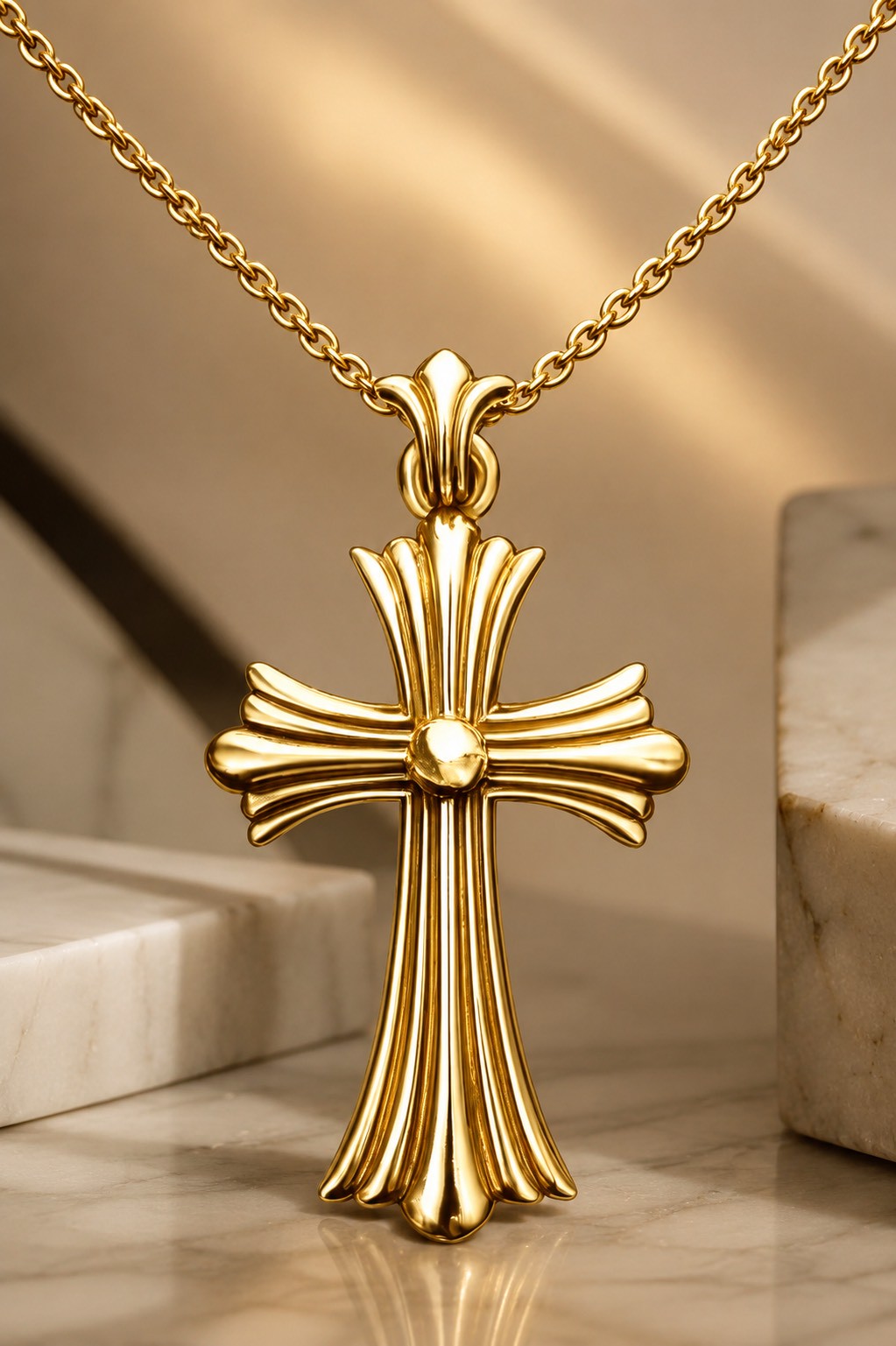 A&G【時価・受注】18k CROSS PENDANT TOP – AGTOKYO