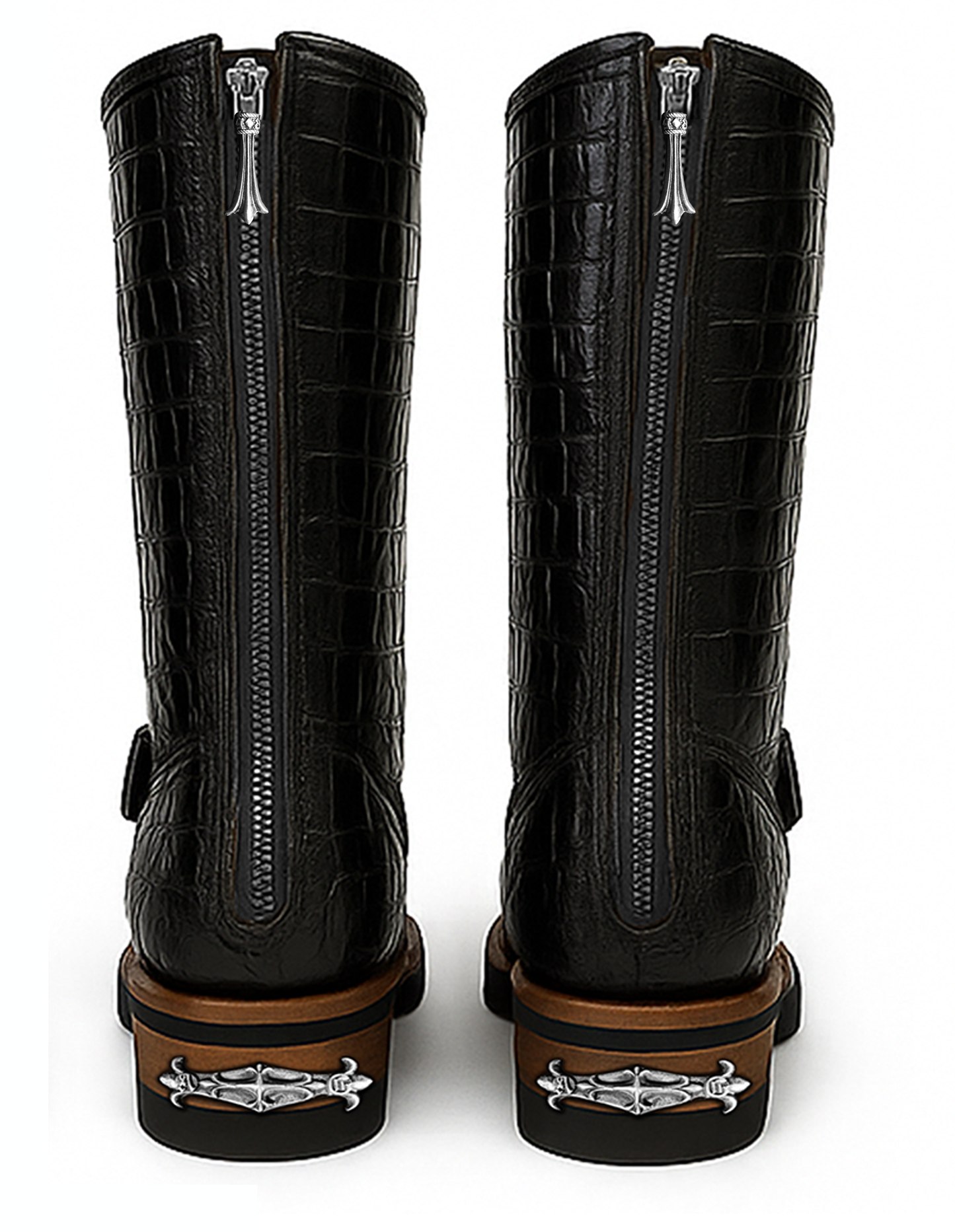 A&G【受注特別割引30%対象商品・限定各1】A&G JP15th 11inc ENGNNIR BOOTS CROCODILE