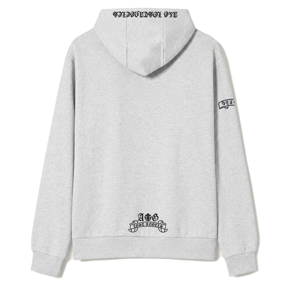 A&G【受注限定10着】SILK&COTTON HOODIE/GRAY