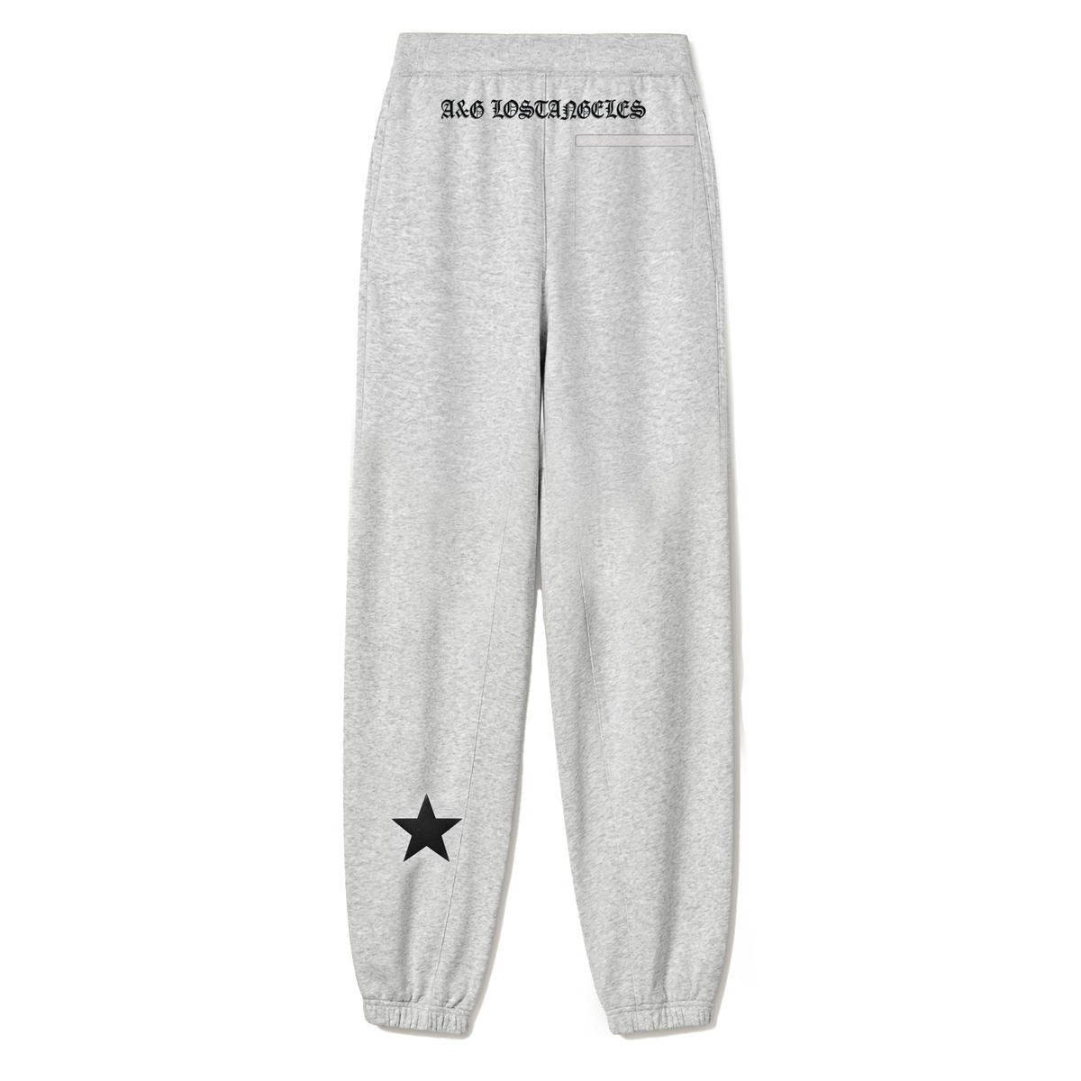 A&G【受注限定5着】SILK&COTTON PANTS/STAR/GRAY