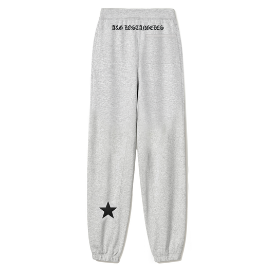 A&G【受注限定5着】SILK&COTTON PANTS/STAR/GRAY