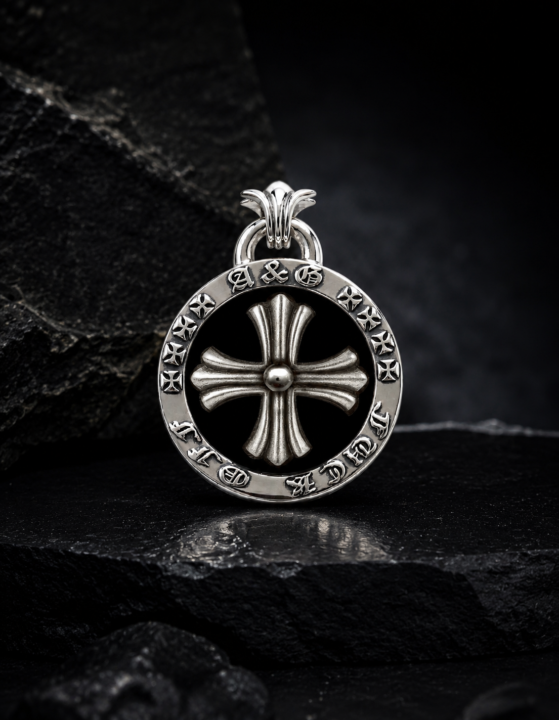 A&G【受注】MEDAL PENDANT TOP/CROSS