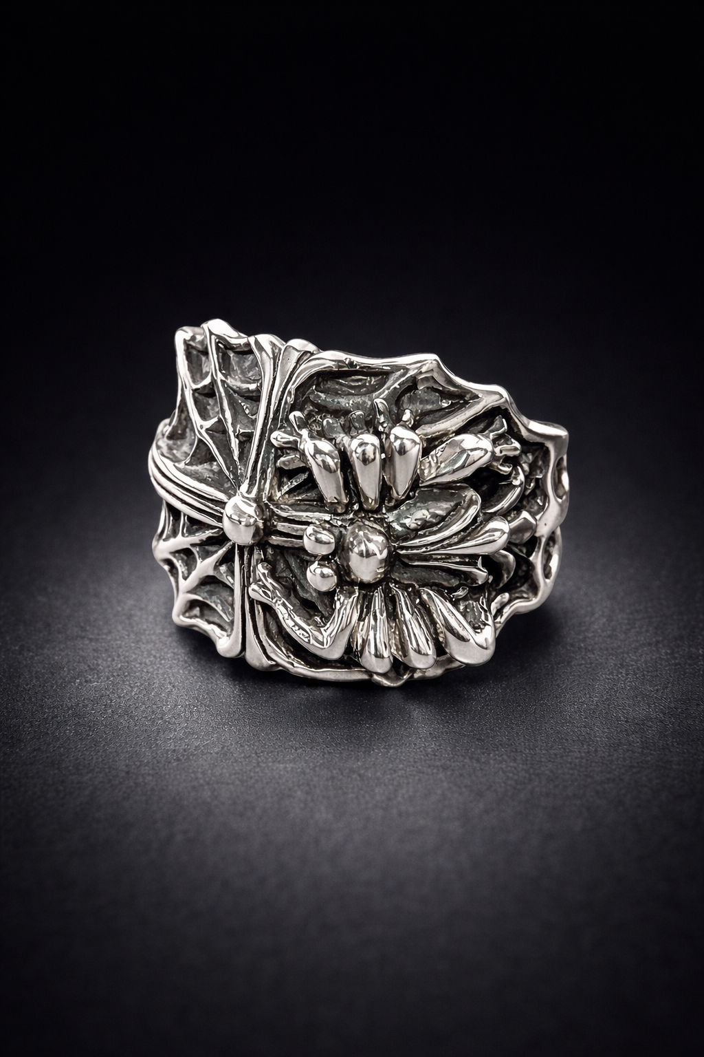 A&G【受注】SPIDER WEB CROSS on SPIDER RING