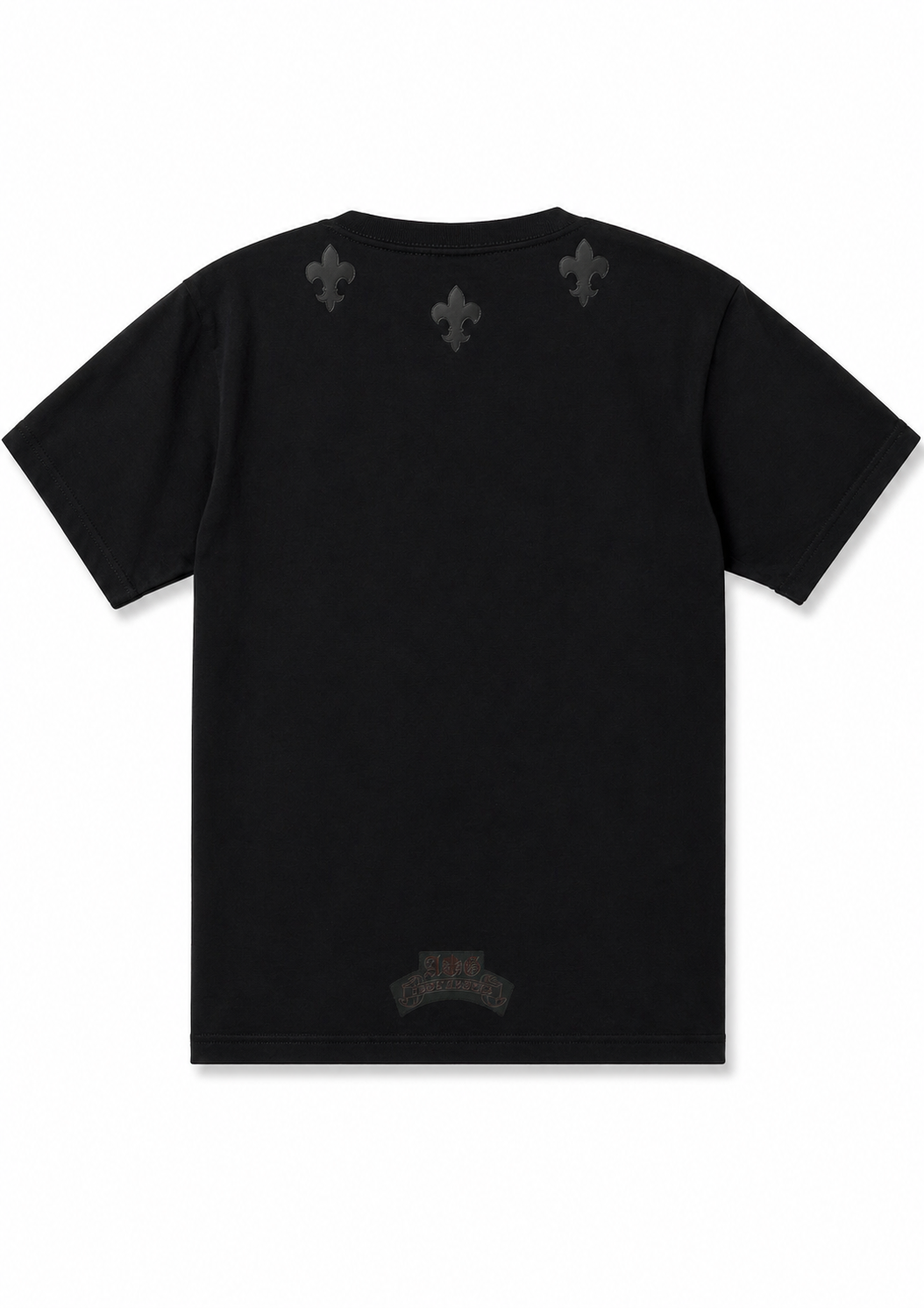 A&G【受注】LEATHER PATCH FDL TEE/BK