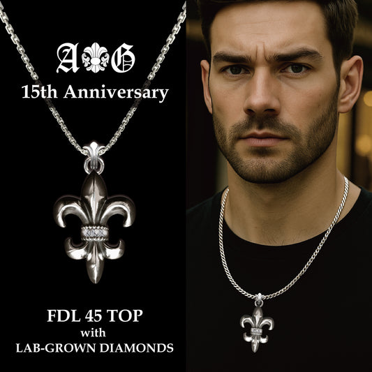 【受注30%オフ限定10個】A&G15th Lab-Grown Diamond /FDL45 PENDANT TOP+Chain(L)60cm