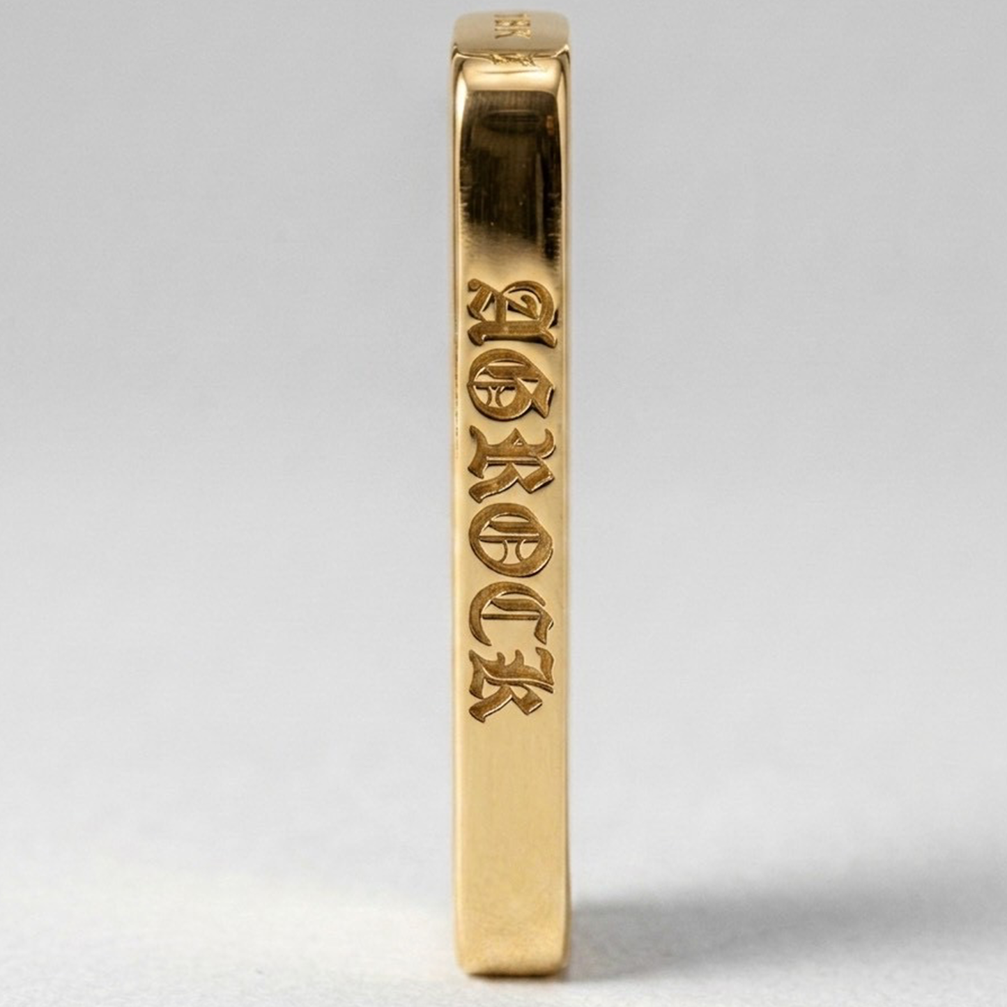 A&G【時価・受注】 18k CUT OUT FDL  MINI DOGTAG