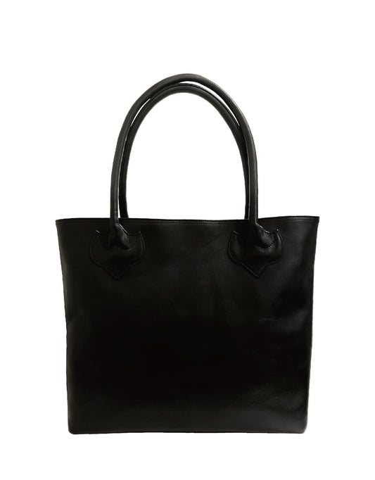 A&amp;G [Order] Leather tote bag FDL BLACK