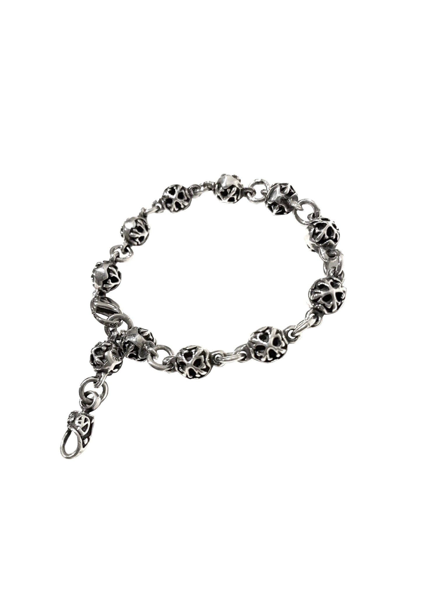 CROSS BALL BRACELET/DIAMOND【３営業日発送】