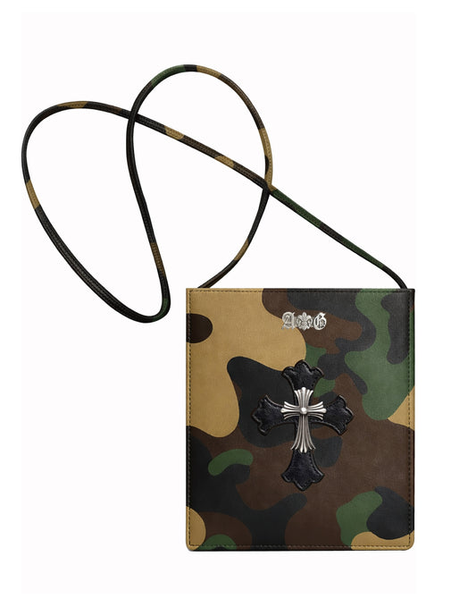 A&G【受注】WOODLAND LEATHER SHOULDER MINI BAG CROSS45