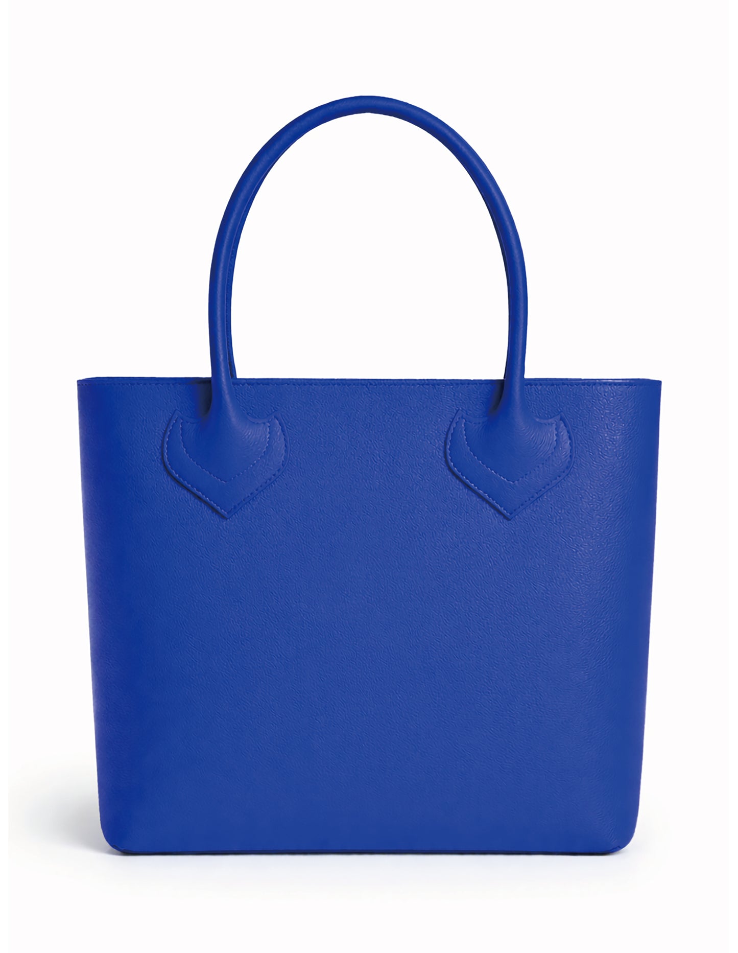 A&G【受注】BLUE Leather tote bag CROSS45