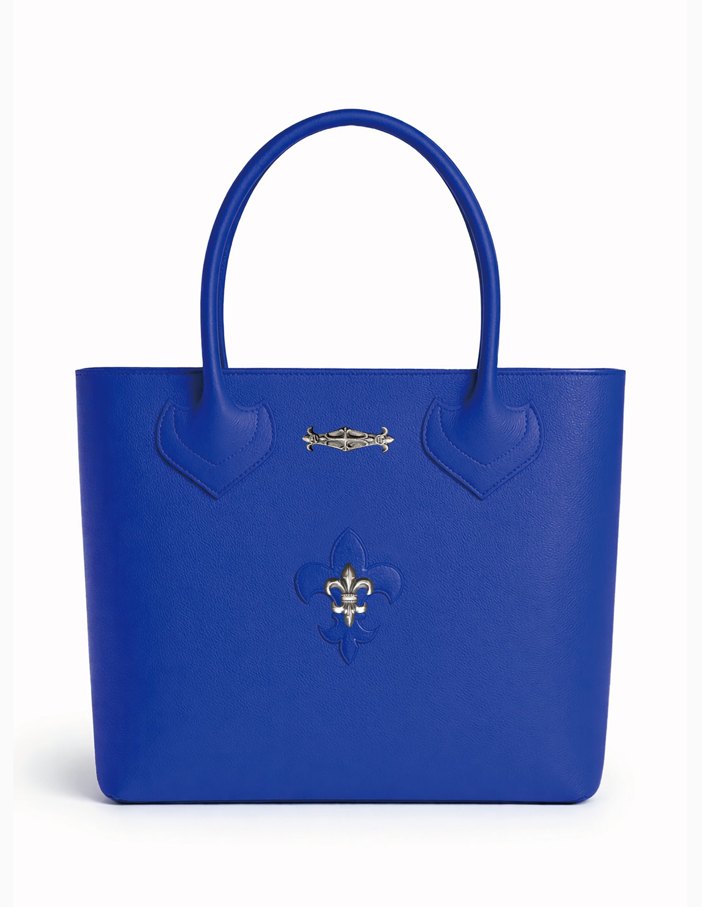 A&G【受注】BLUE Leather tote bag FDL45