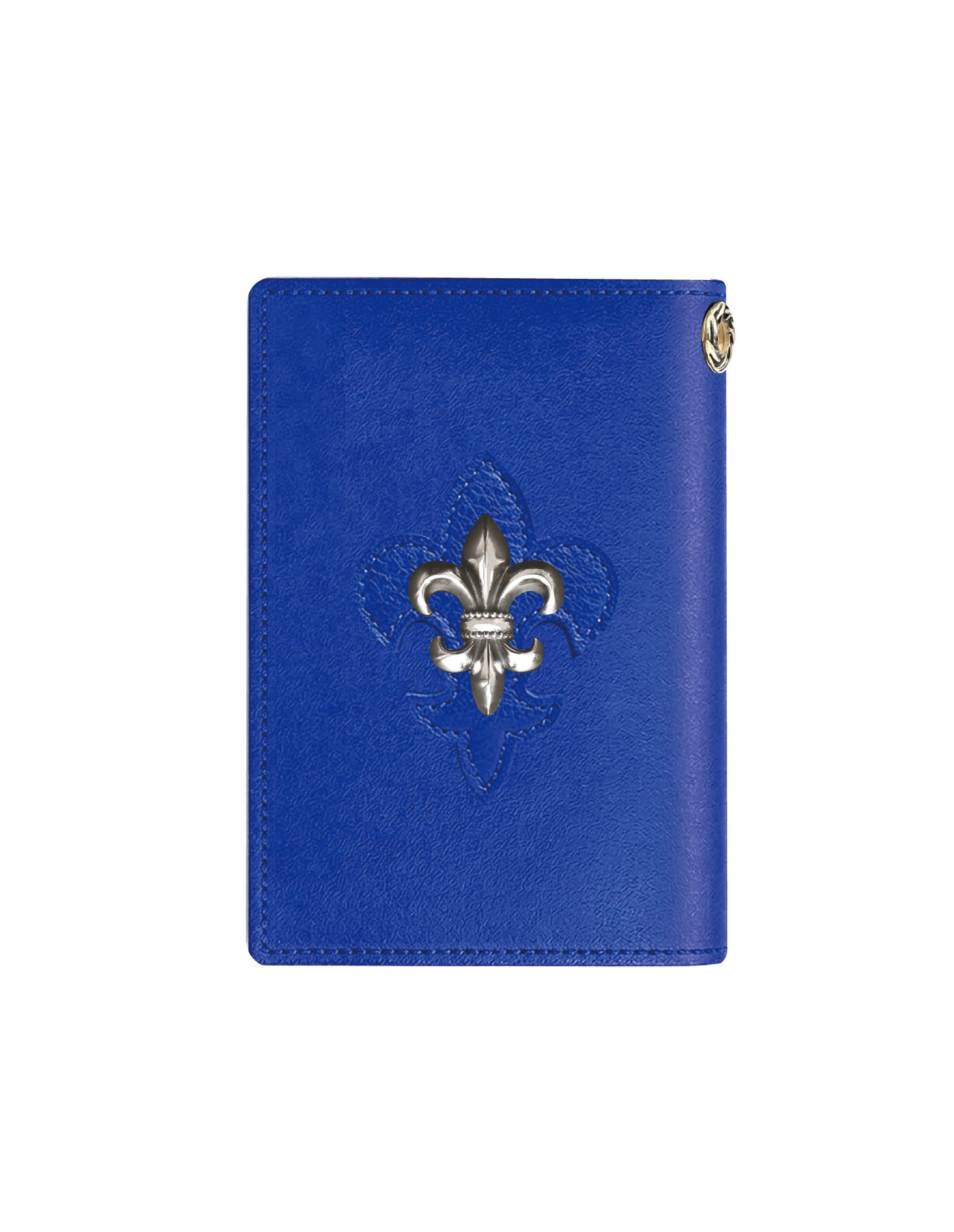 A&G【受注】BLUE LEATHER MINI WALLET FDL30