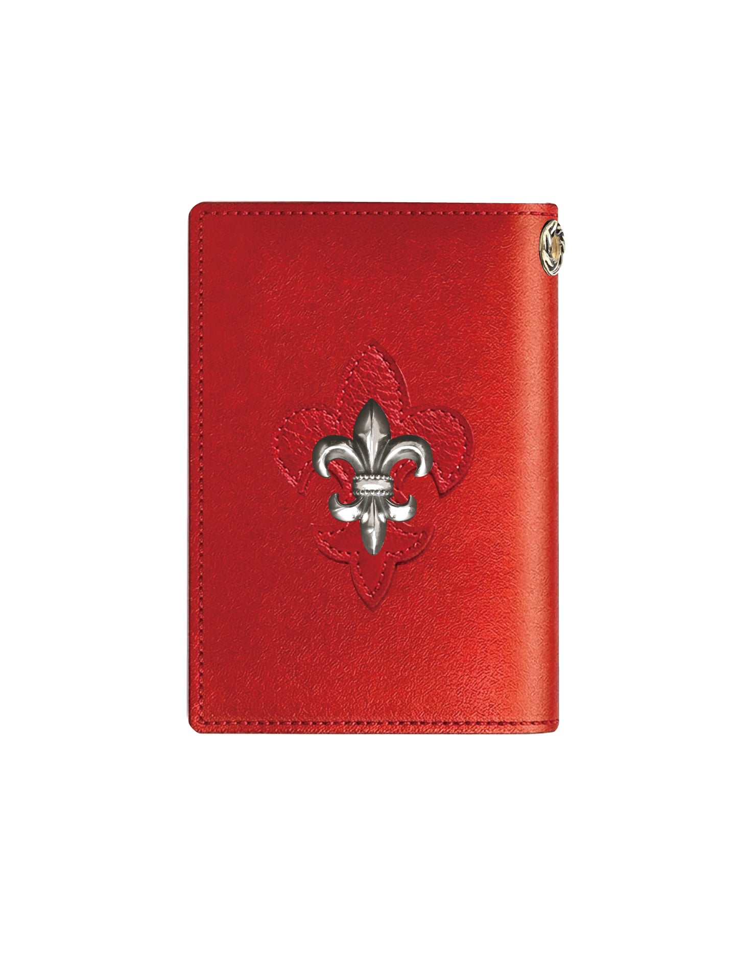 A&G【受注】RED LEATHER MINI WALLET FDL30