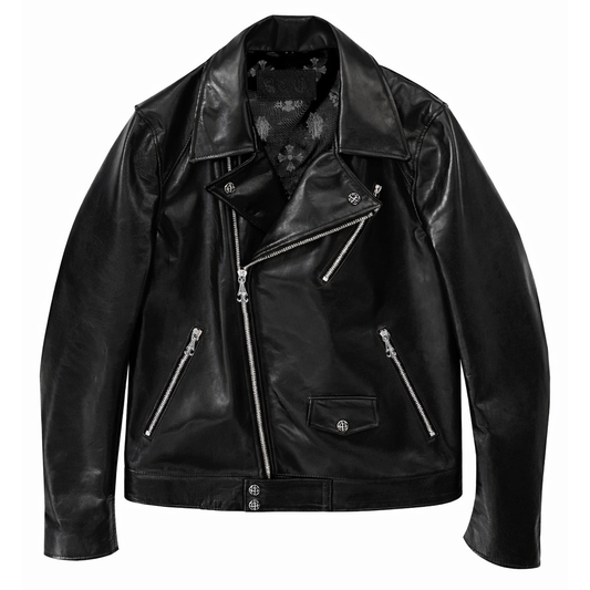 A&G【受注】 LEATHER DOUBLE BIKER JACKET