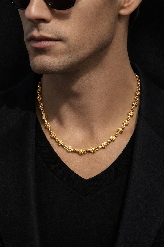 A&G【時価・受注】18k CROSS CHAIN