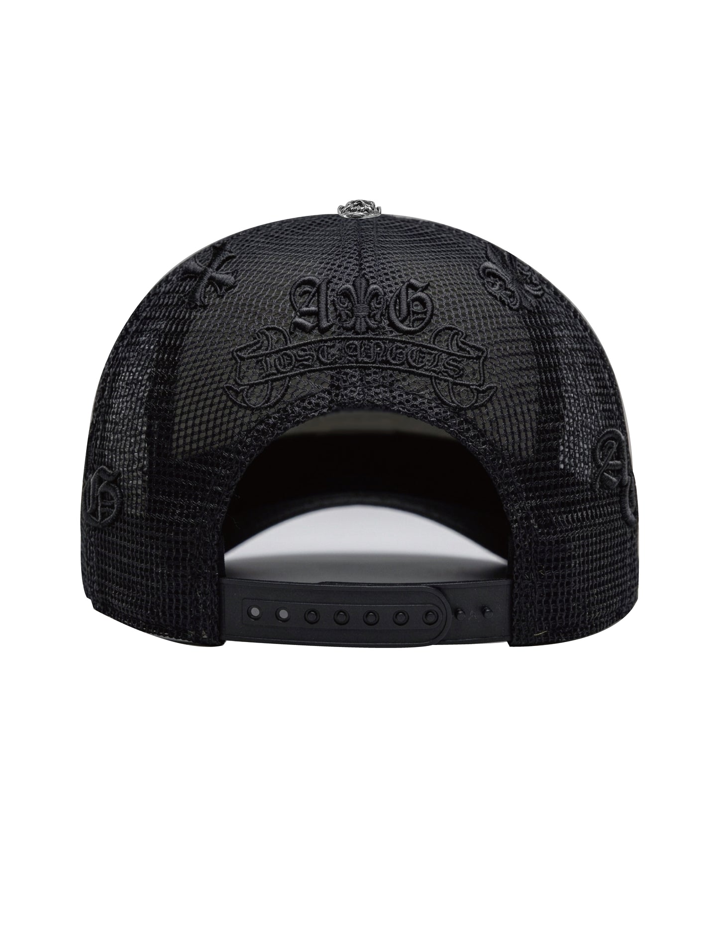 A&G【限定・受注】 LEATHER PATCH TRUCKER CAP/SV925