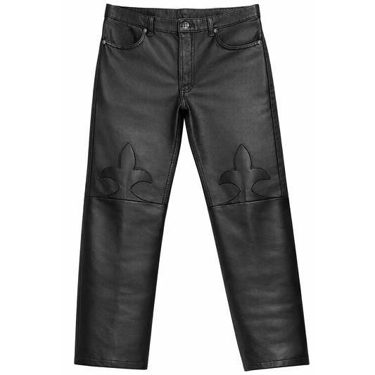A&G 【受注】FDL STRAIGHT LEATHER PANTS