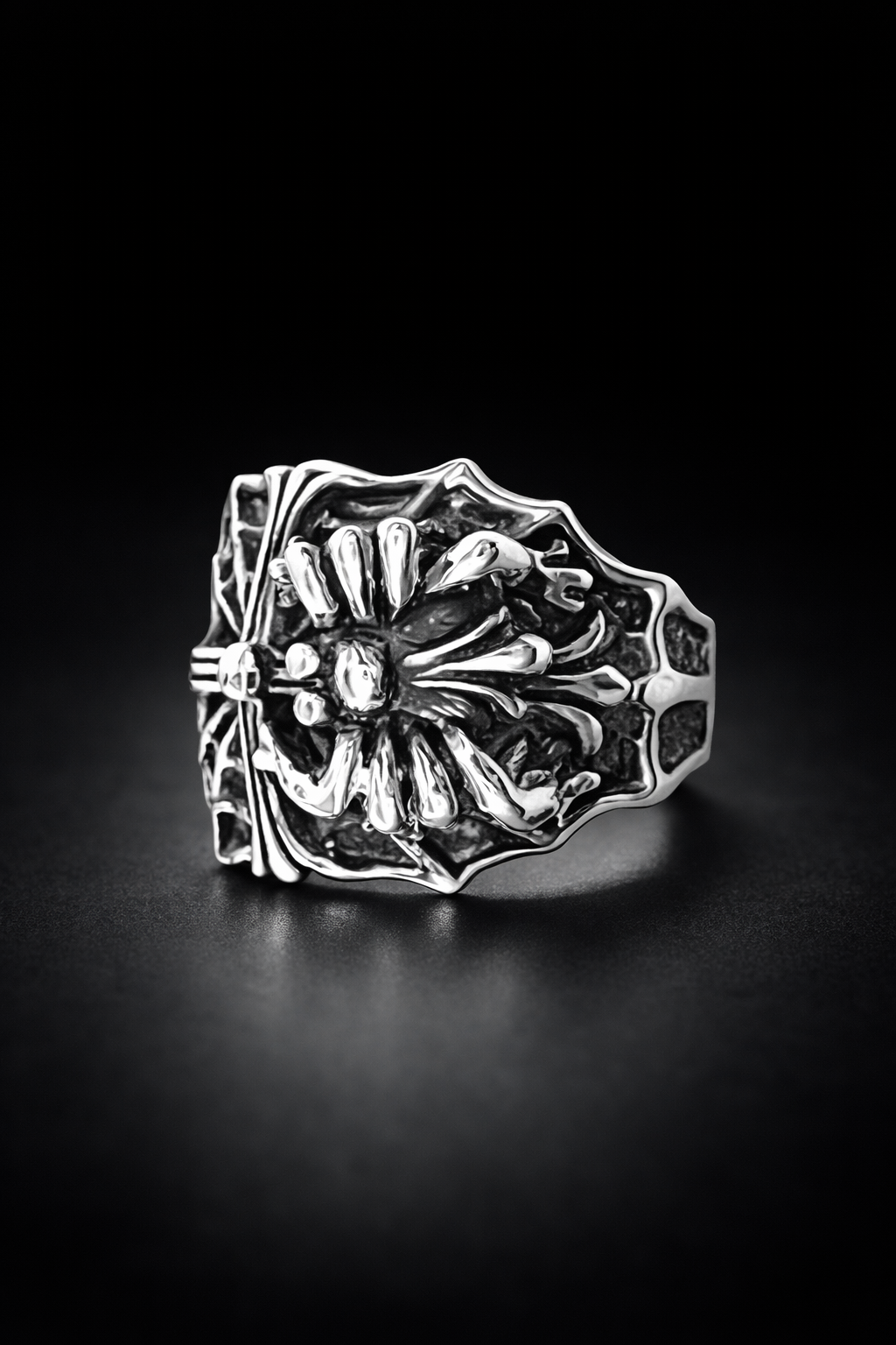 A&G【受注】SPIDER WEB CROSS on SPIDER RING