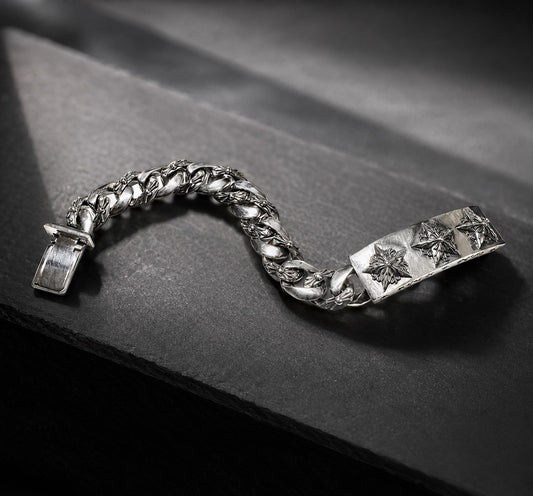 A&amp;G 3STAR ID BRACELET [Ships in 3 business days]
