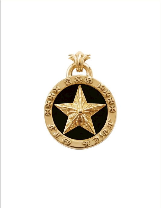 A&G【時価・受注】18k MEDAL PENDANT TOP/STAR
