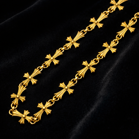 A&G【時価・受注】18k CROSS30 WALLET CHAIN